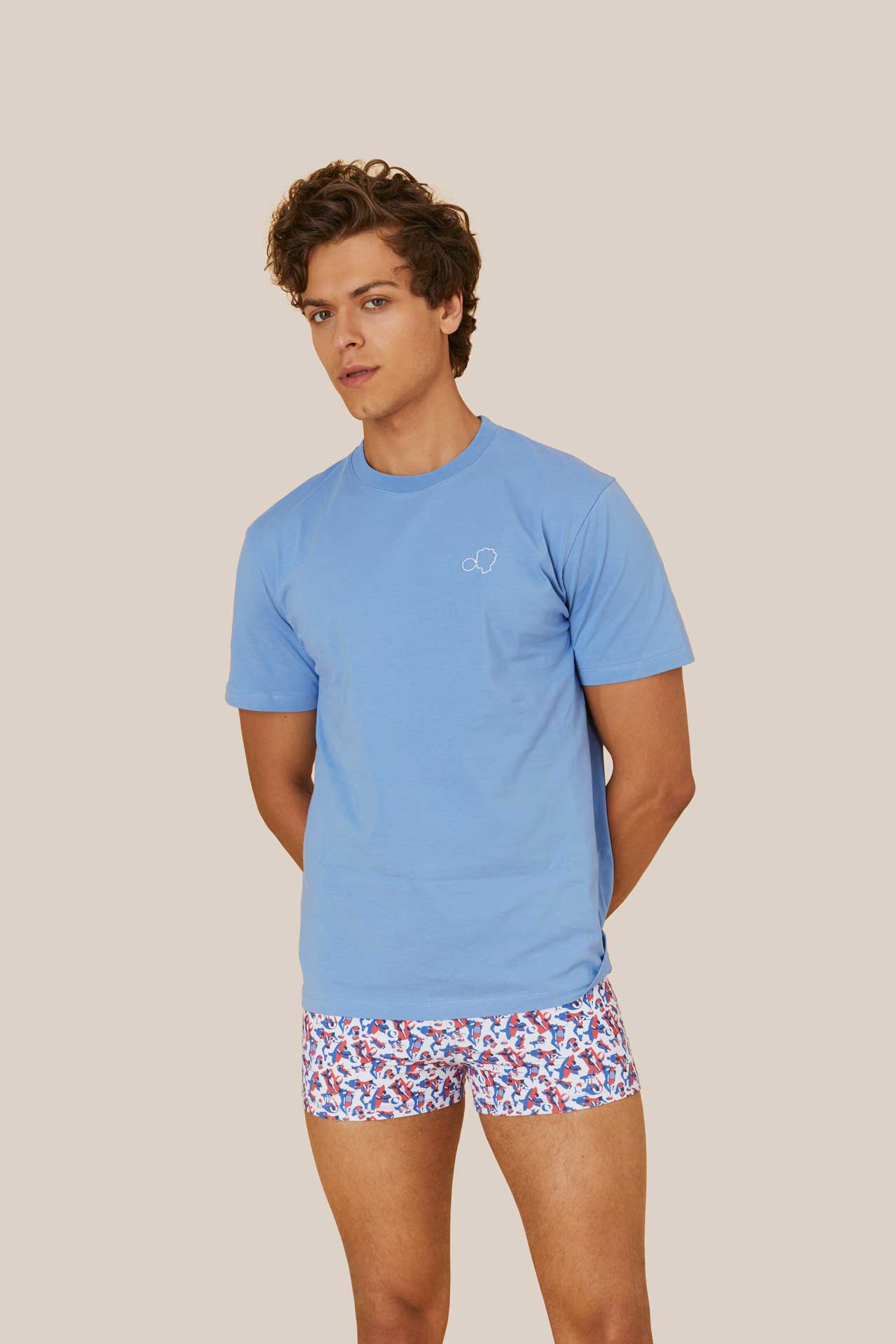 Tee Light Blue It's Always Summer Somewhere | Arrels Barcelona