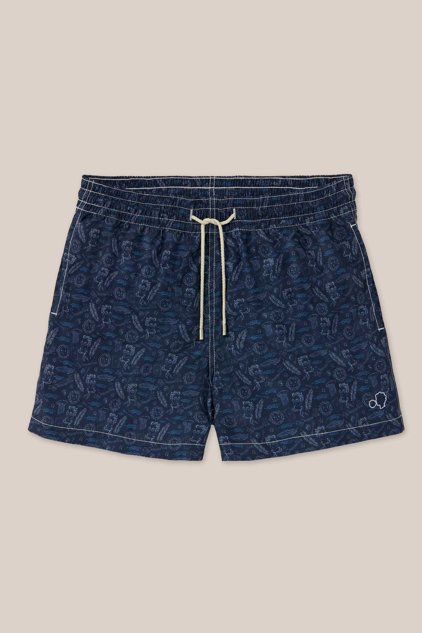 Swim Shorts Navy In Summer We Trust