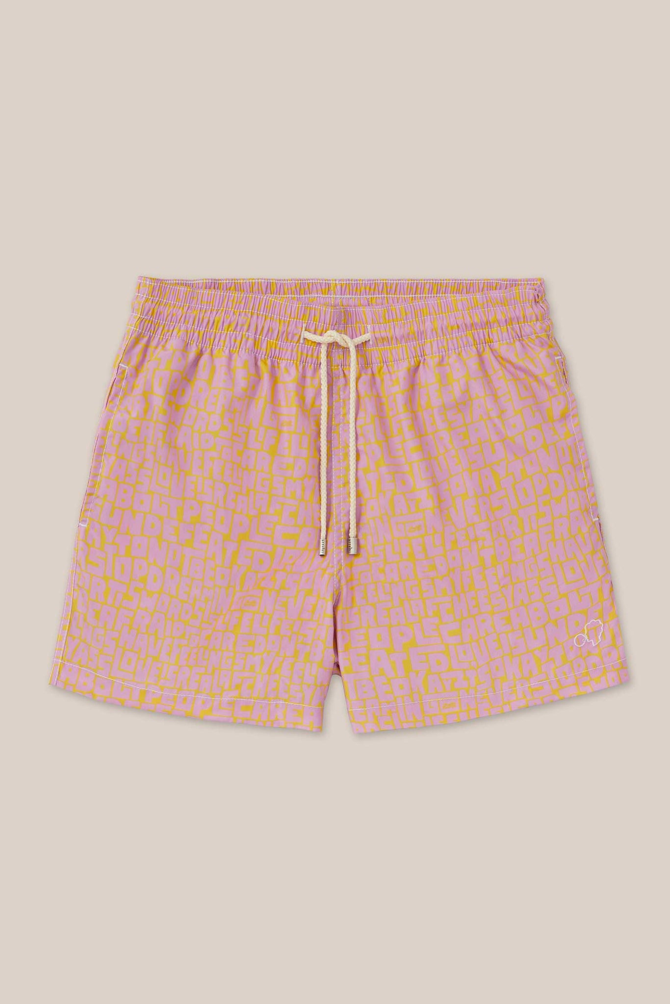 Swim Shorts Pink Never Stop Dreaming